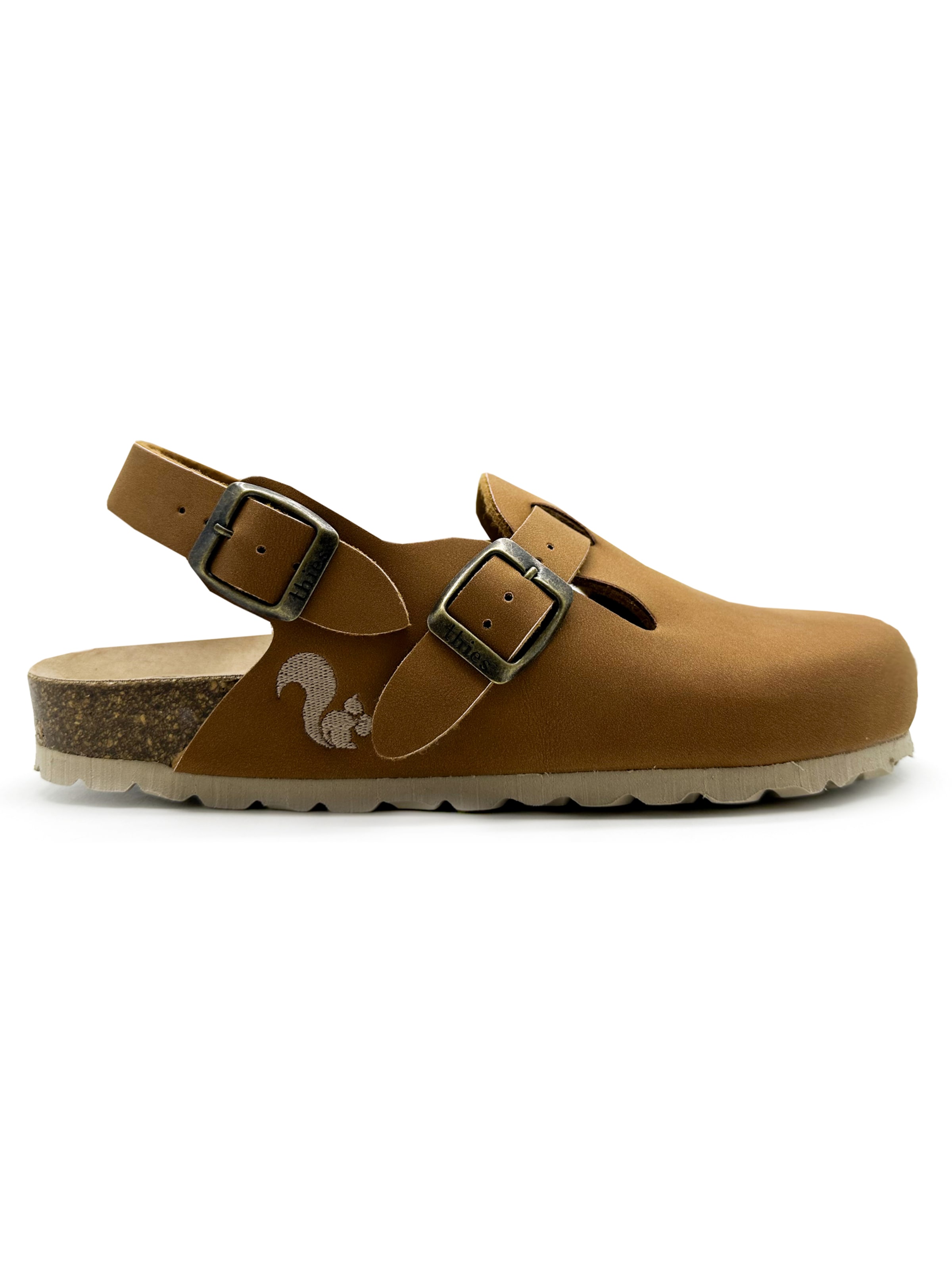 thies Clogs 'thies 1856 ® Eco Bio Backstrap Clog' in Brown