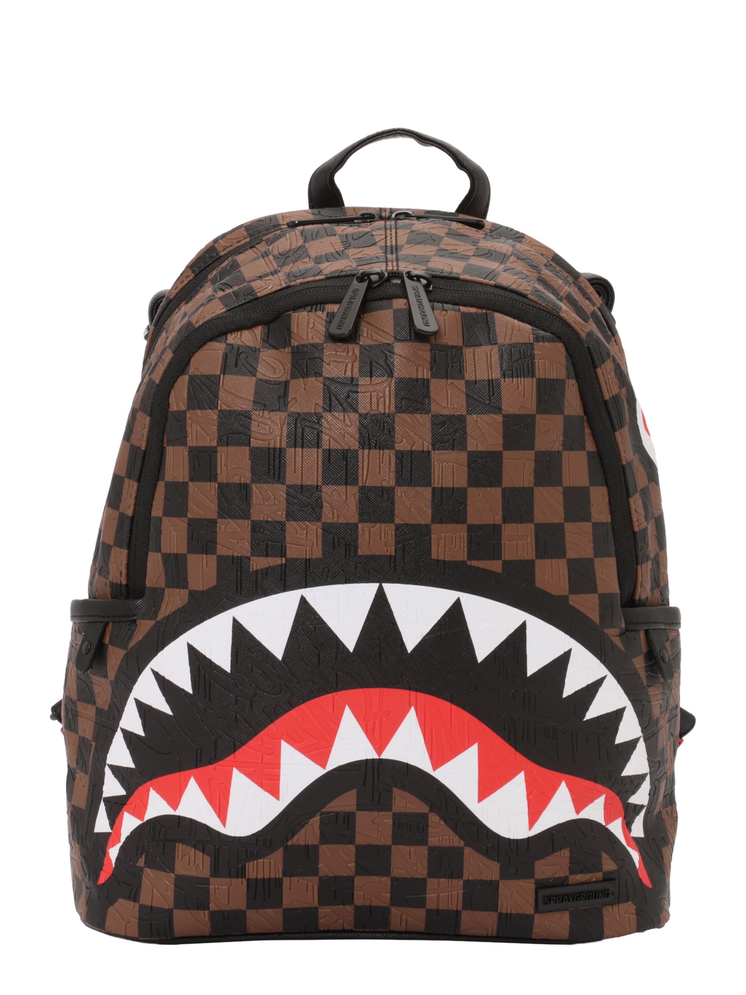 Sprayground Rugzak 'CHECK 2' in Bruin