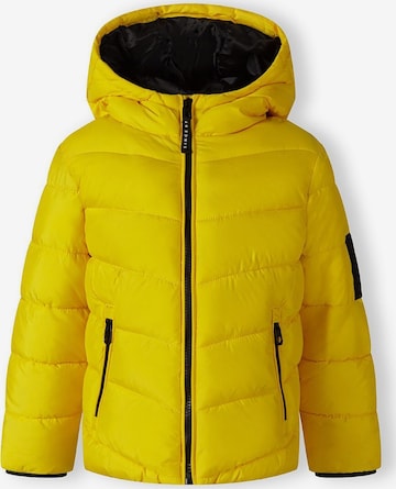 MINOTI - Casaco de inverno em amarelo: frente