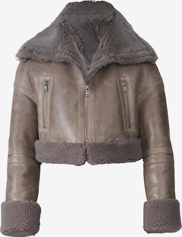 VESPUCCI BY VSP Winterjacke 'Mari' in Grau: Vorderseite