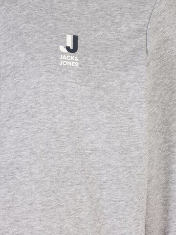 Jack & Jones Plus Sweatjacke 'Logan' in Grau