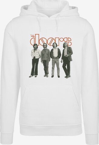 Sweat-shirt 'The Doors' F4NT4STIC en blanc : devant