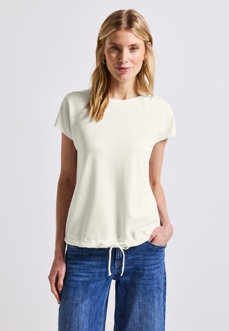 STREET ONE Shirt in Weiß: Vorderseite