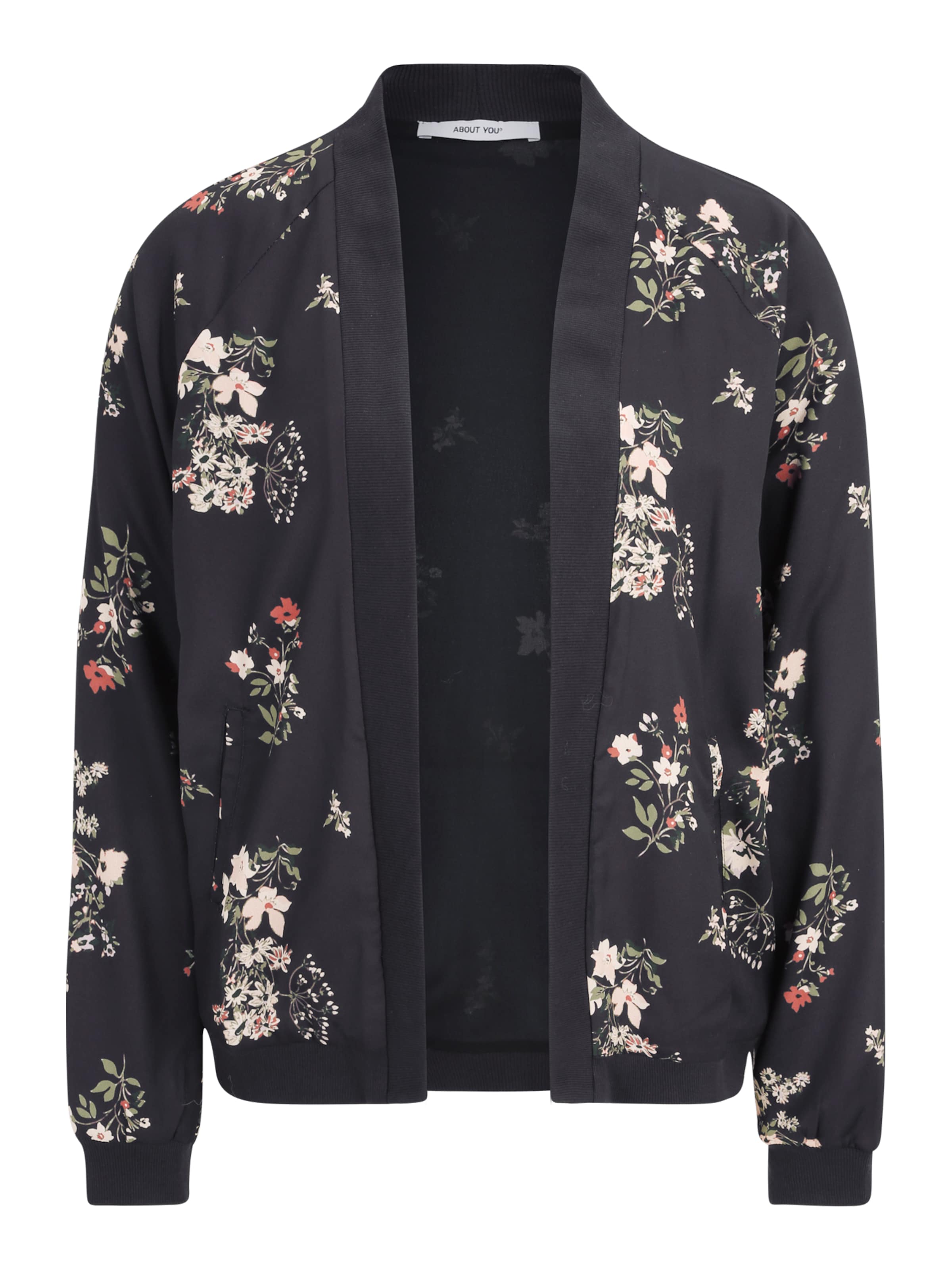 ABOUT YOU Between-season jacket 'Maja' in Black: front