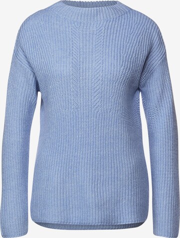 STREET ONE Sweater in Blue: front