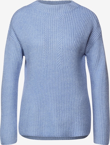 STREET ONE Sweater in Blue: front