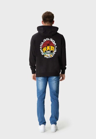 Oldskull Sweater 'Xtreme Smiley Cash Skull Graphic' in Black