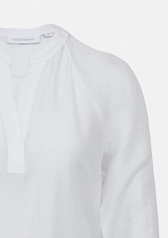 Chemisier comma casual identity en blanc