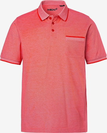 T-Shirt Men Plus en rouge : devant