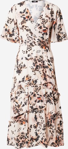 Wallis Dress in Beige: front