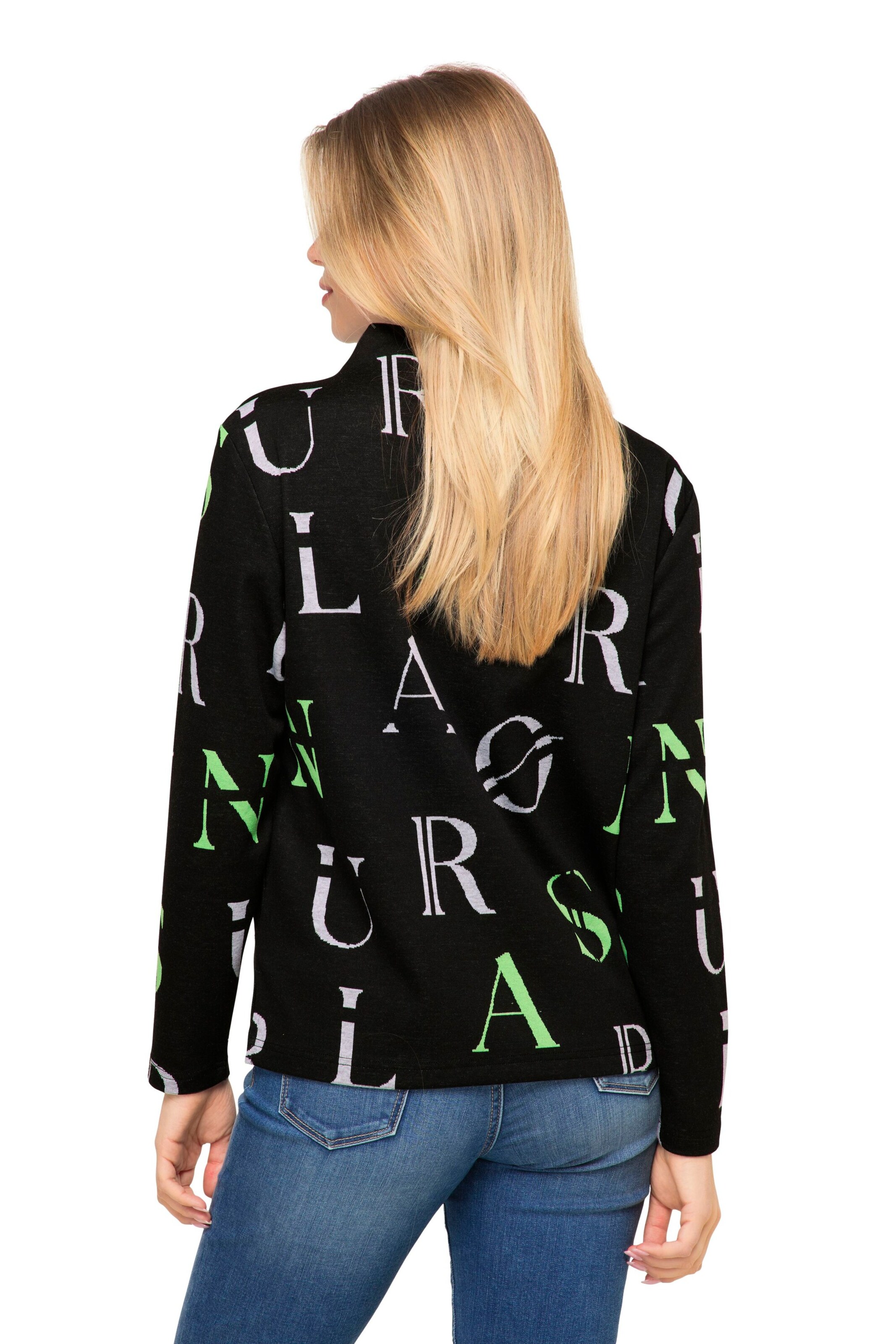 LAURASØN Sweatshirt in Zwart