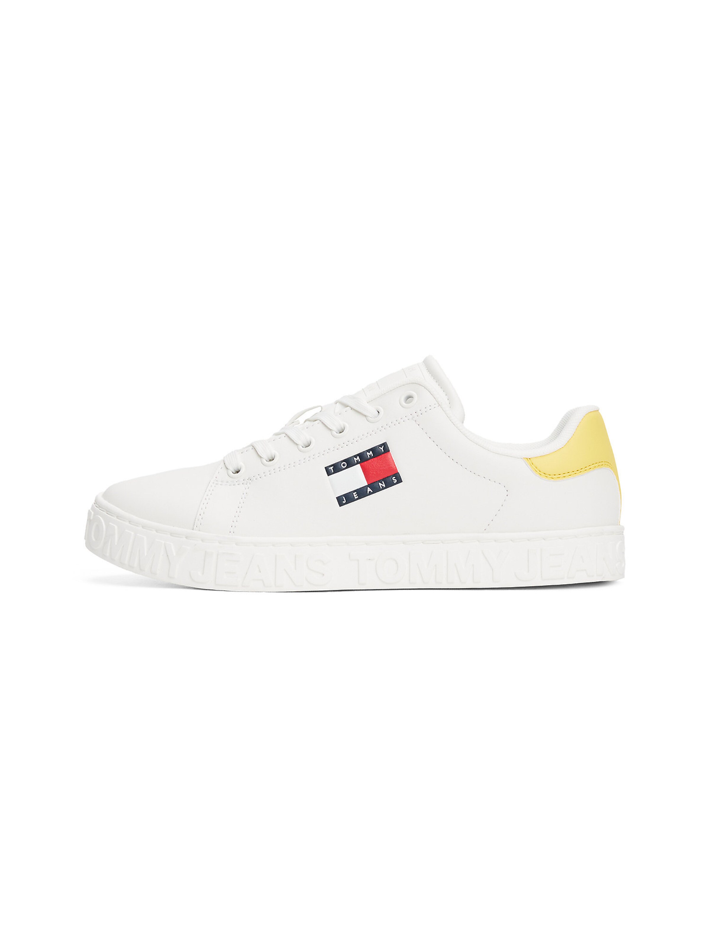 Tommy Jeans Sneaker 'Essential' in Weiß: Vorderseite
