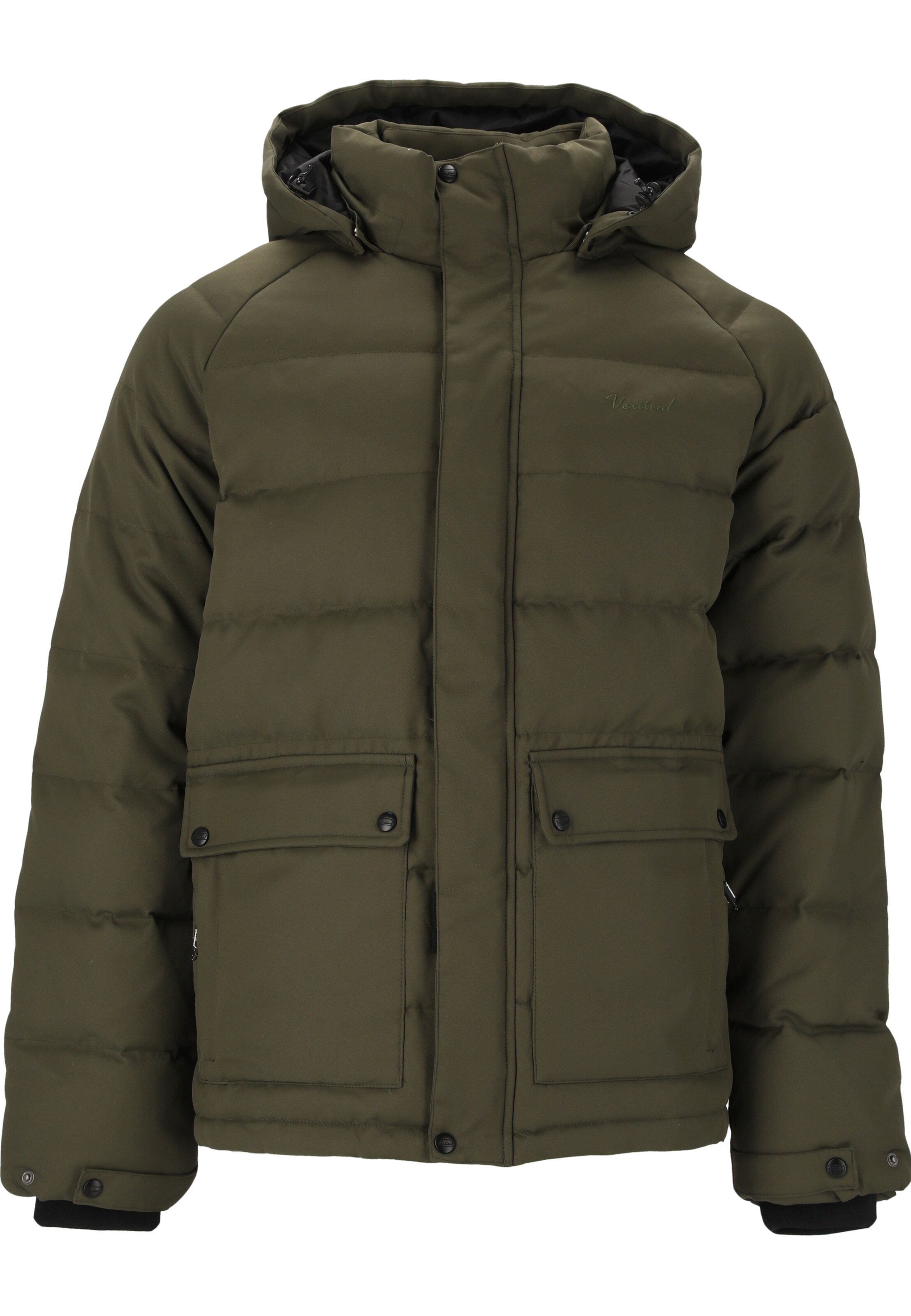 Vertical Between-season jacket 'Pamer' in Green: front