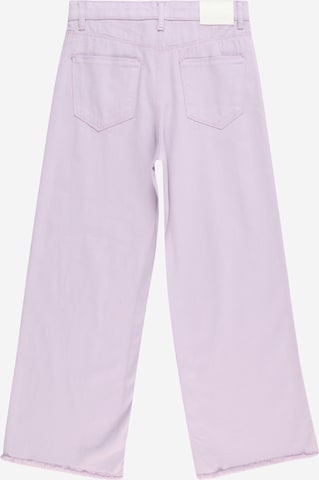 Wide Leg Jean STACCATO en violet