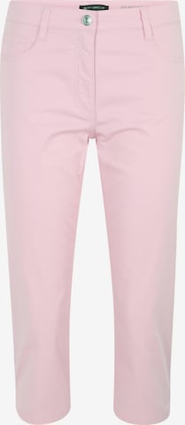 Betty Barclay Slimfit Jeans in Roze: voorkant