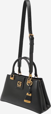 Borsa a mano 'ALVA' di GUESS in nero: frontale