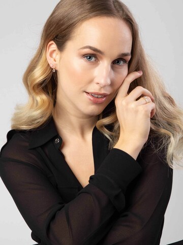 Lucardi Earrings 'Klassisch' in Gold