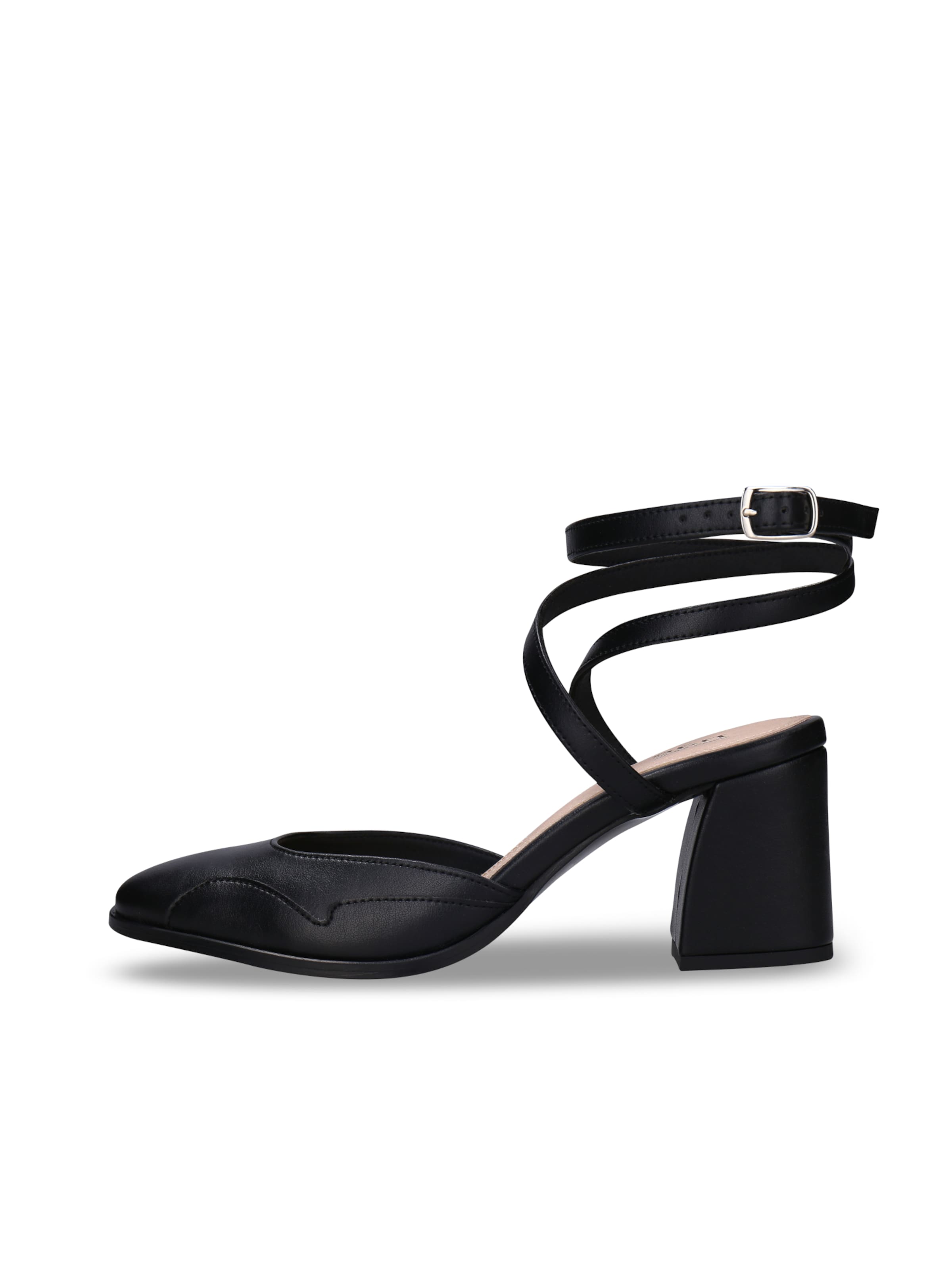 nae Vegan Shoes - Sandália 'LISA' em preto: frente
