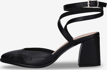 nae Vegan Shoes Sandaalit 'LISA' värissä musta: etupuoli