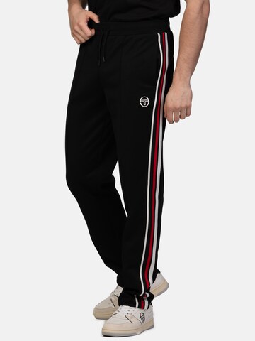 Sergio Tacchini Regular Hose 'Renshaw' in Schwarz: Vorderseite