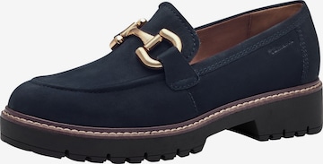Chaussure basse Tamaris en bleu : devant