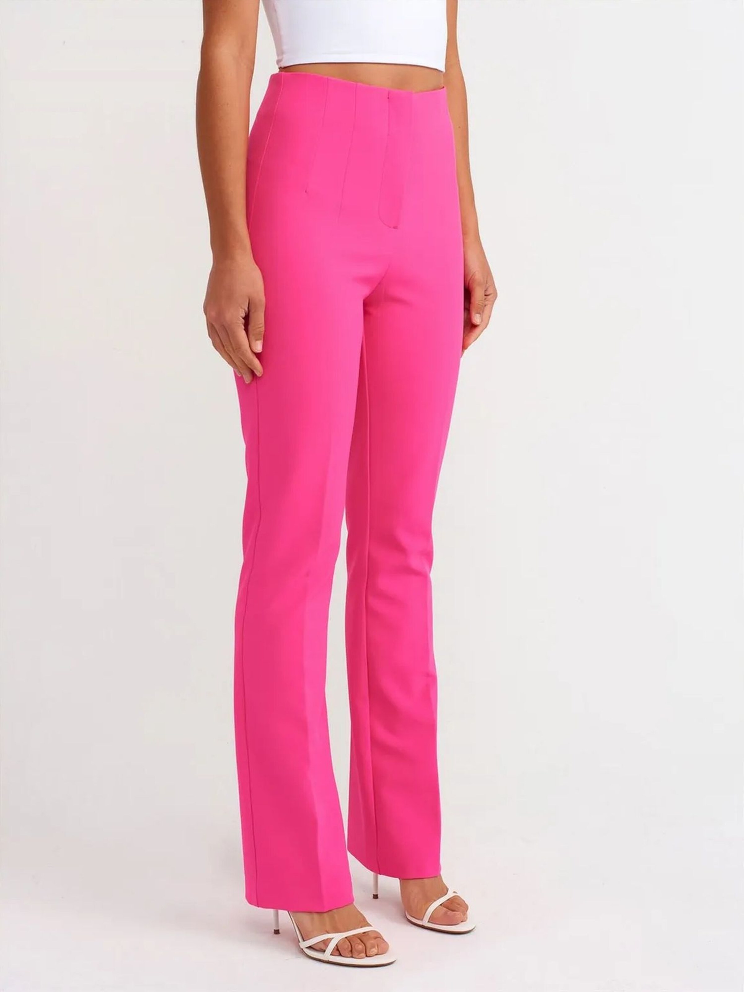 Dilvin Regular Pants in Pink