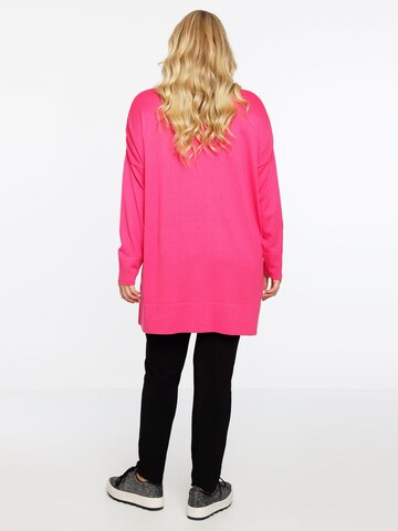 Yoek Sweater 'COSY' in Pink