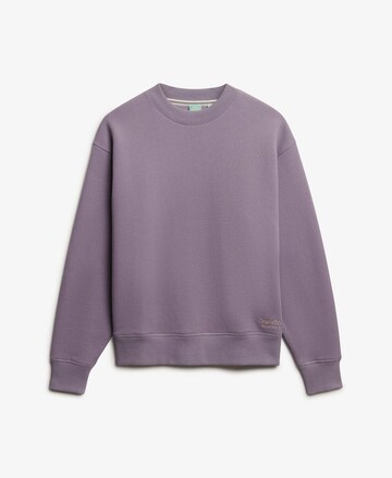 Superdry Sweatshirt 'Essential' in Lila