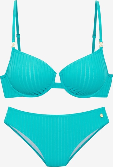 XS-S/F dydžio Bikinis iš LASCANA, spalva – vandens spalva, Prekių apžvalga