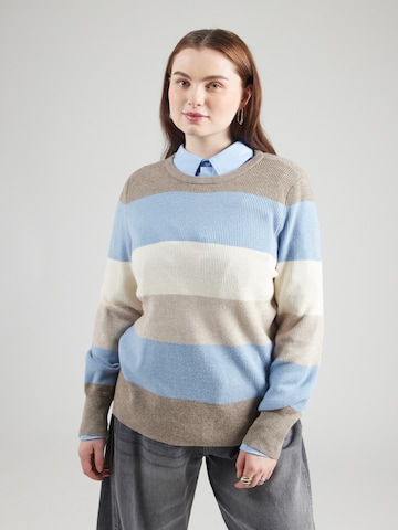 Pullover 'CARNEW DARIA' di ONLY Carmakoma in marrone: frontale