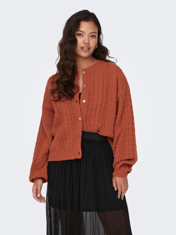 Cardigan 'Sigrid' JDY en rouge : devant