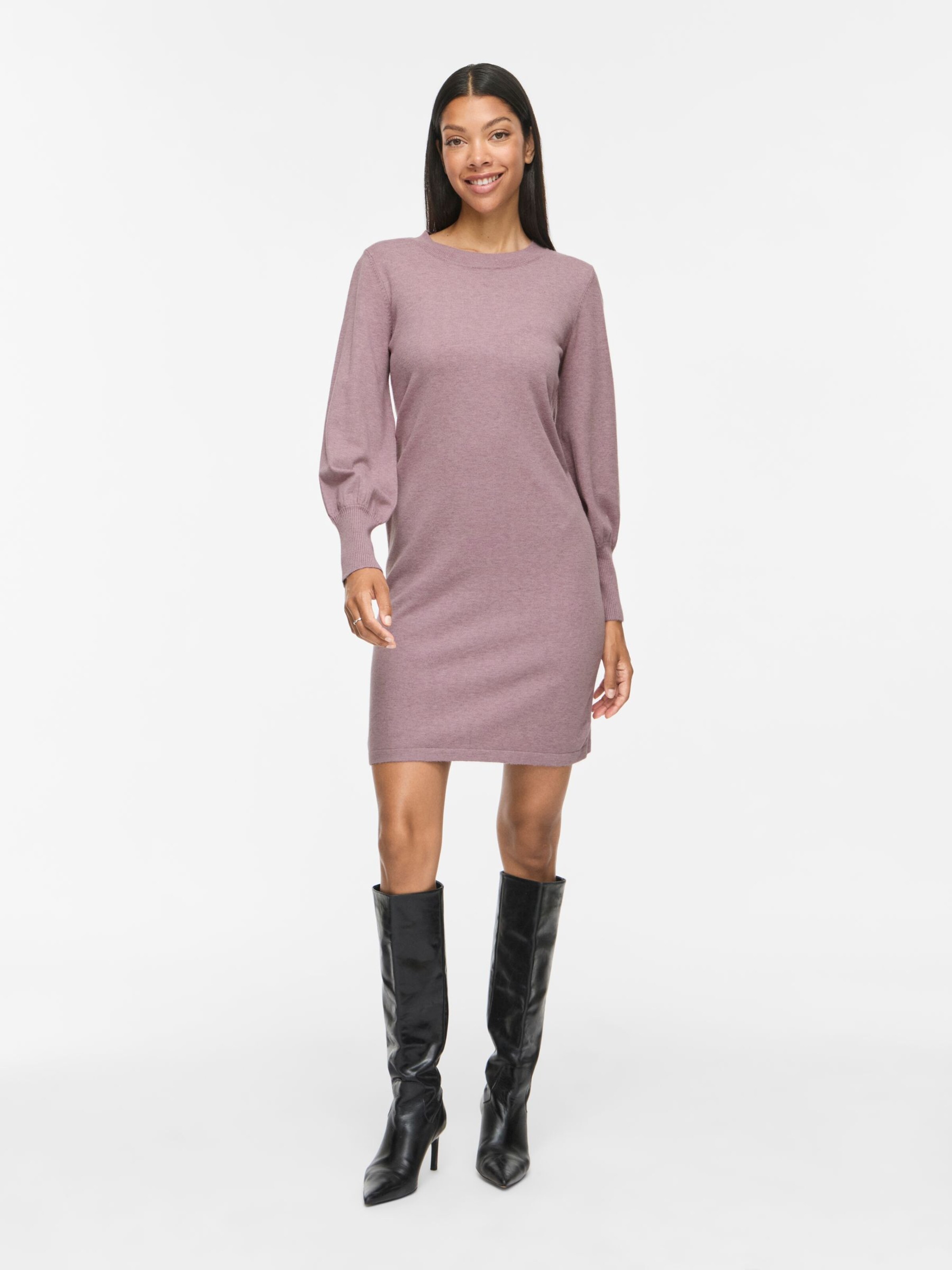Robe 'VIkerry' VILA en violet : devant