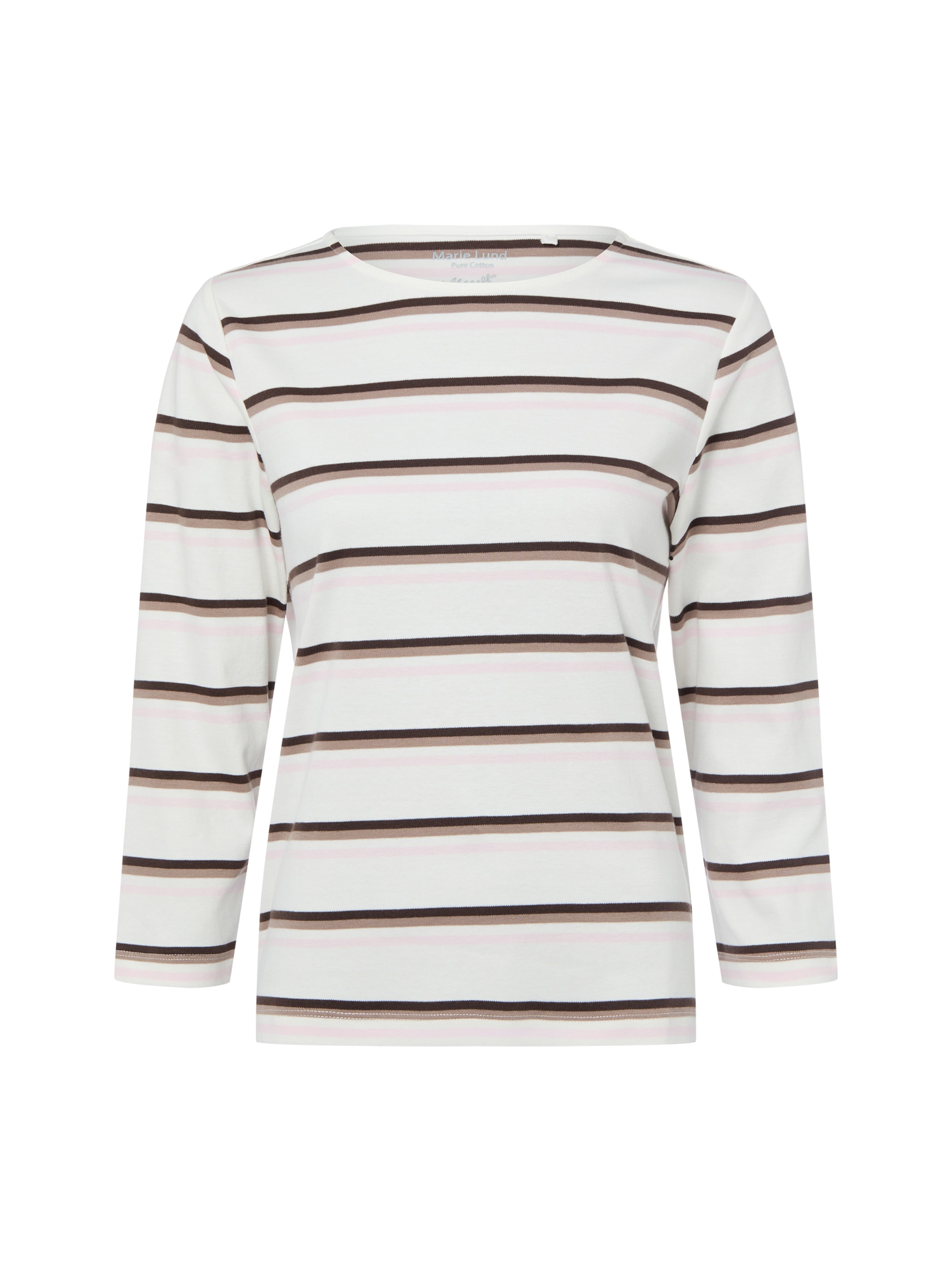 T-shirt Marie Lund en beige : devant