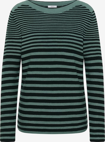 CECIL Sweater in Green: front