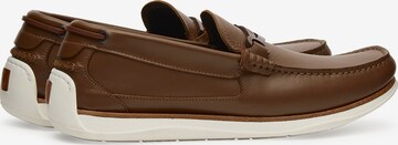 LOTTUSSE Moccasins 'Nautical Nautico' in Brown