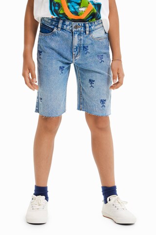 Desigual Regular Shorts 'Aguila' in Blau: predná strana