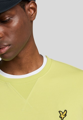 Lyle & Scott Sweatshirt in Geel
