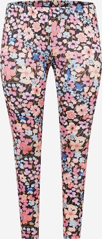 Zizzi Skinny Leggings 'Jadan' in Mischfarben: predná strana