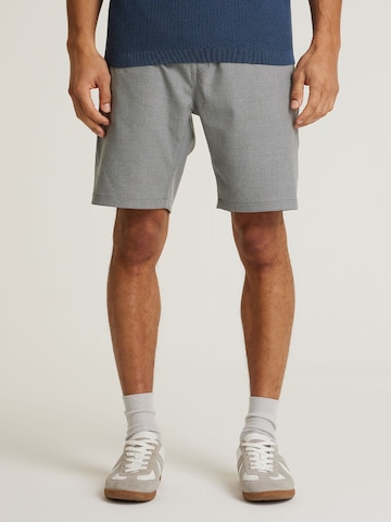 CHASIN' Regular Broek 'Stone.S Anzar' in Grijs: voorkant