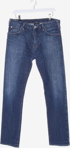 ARMANI Jeans in 32 in Blue: front