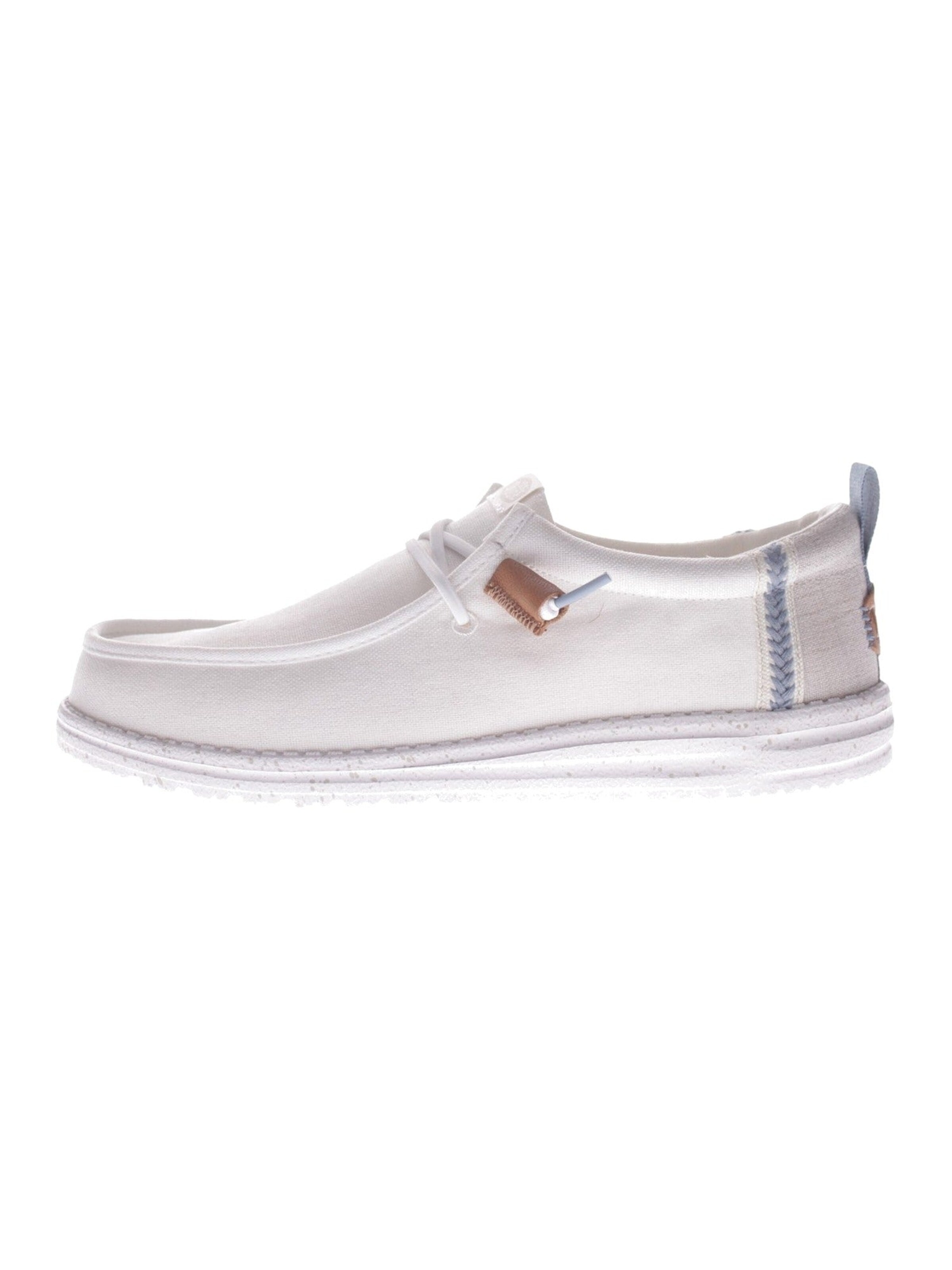Mocassino 'Hey Dude Mocassino Wally Linen' di HEY DUDE in bianco: frontale