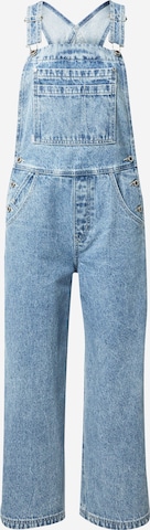 LEVI'S ® Loose fit Jean Overalls 'Silvertab Crop Overall' in Blue: front