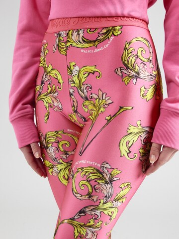 Versace Jeans Couture Skinny Κολάν σε ροζ