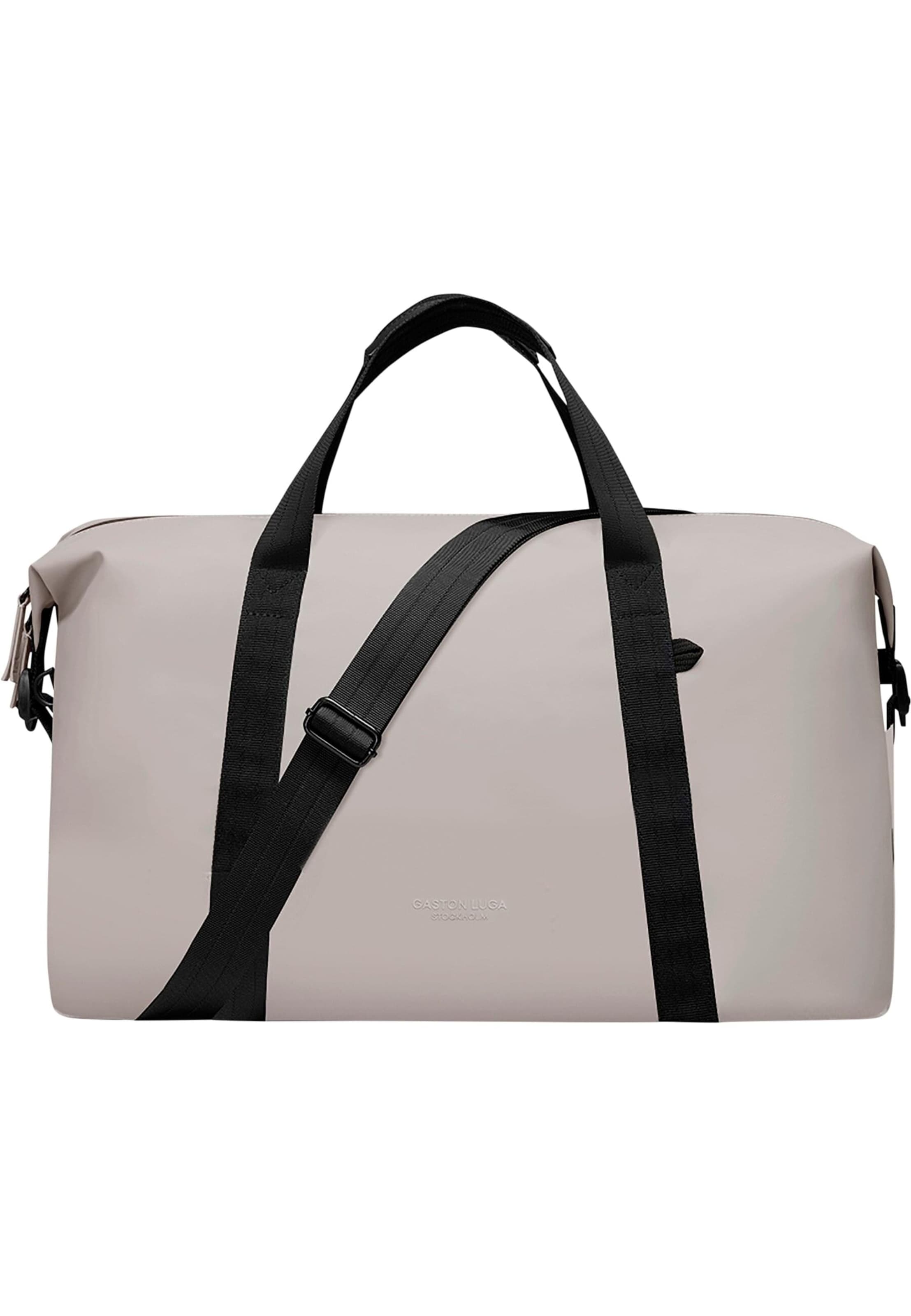Gaston Luga Viikonloppulaukku 'Däsh' värissä harmaa: etupuoli