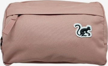 Surf Monkey Crossbody Bag in Pink: front