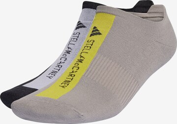 ADIDAS BY STELLA MCCARTNEY Athletic Socks in Grey: front