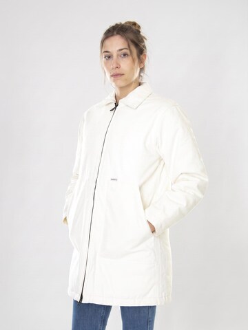 Giacca di mezza stagione 'W' Brooke Coat Wax' di Carhartt WIP in bianco: frontale
