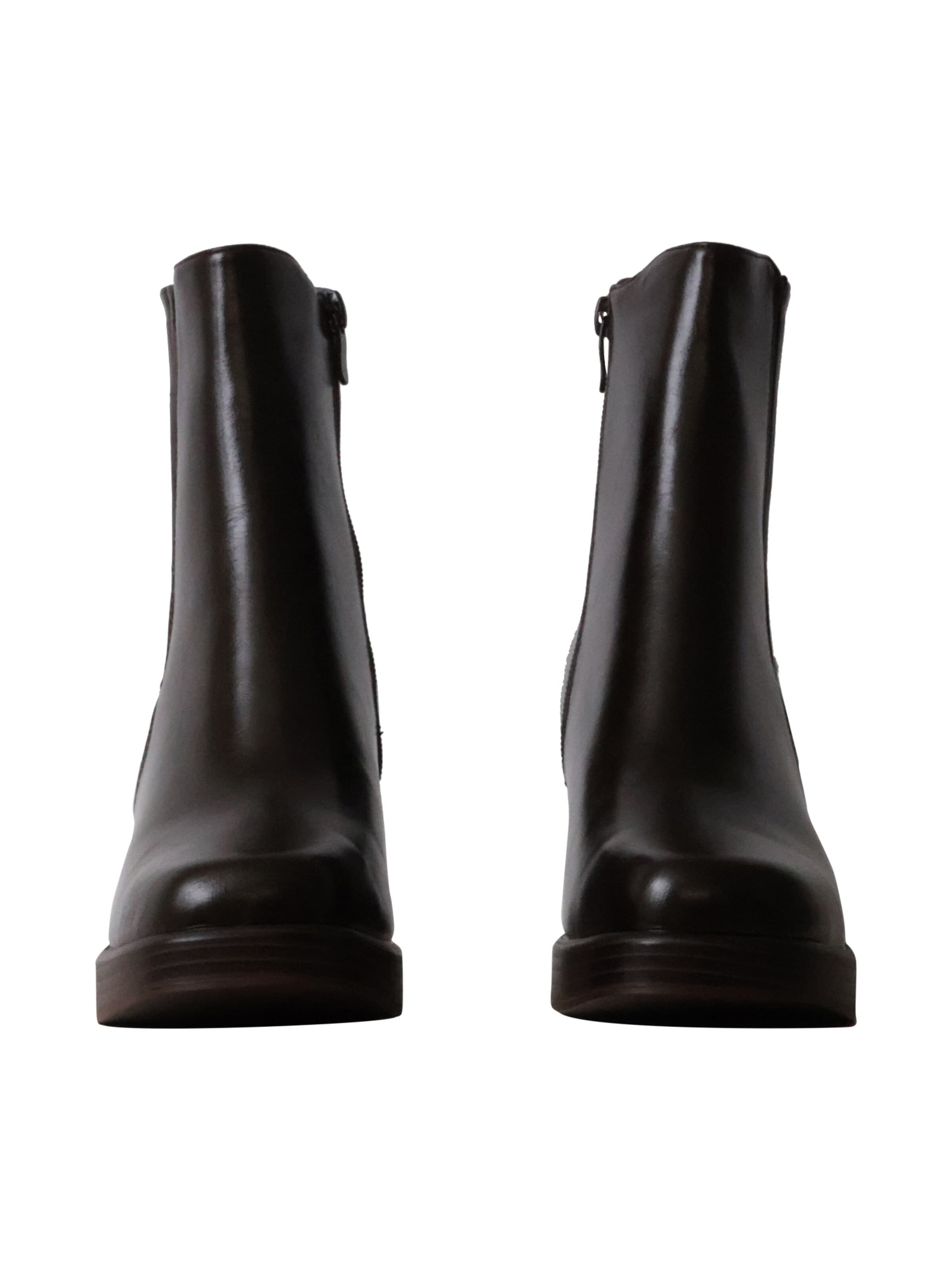 Ankle boots 'Stiefeletten mit Absatz' di Findlay in marrone