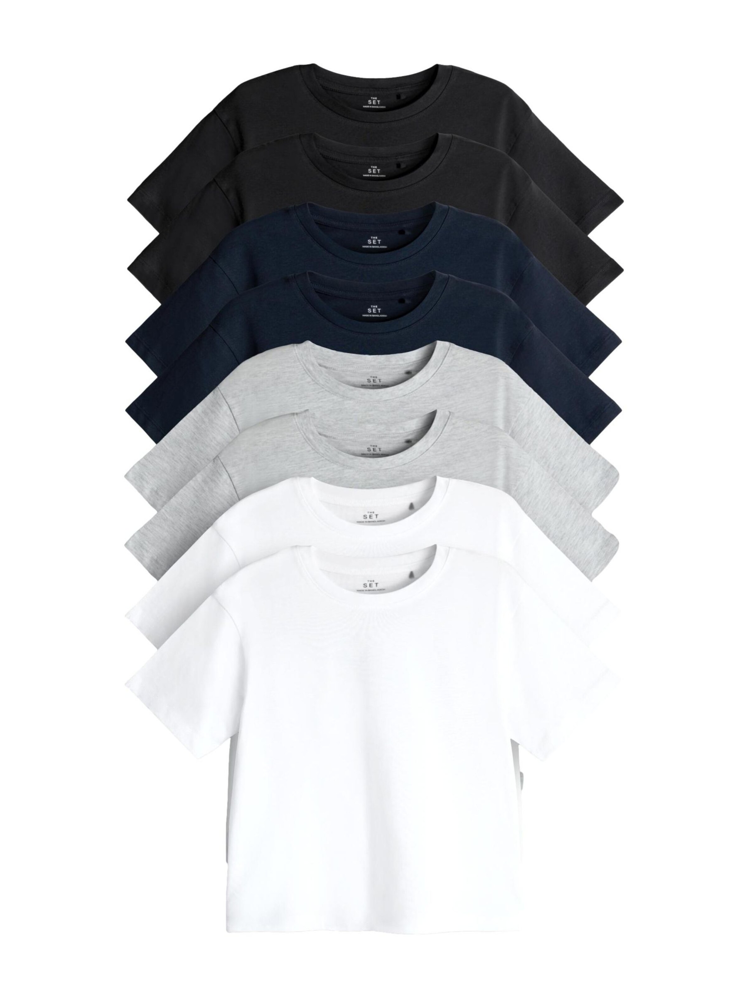 The Set Тениска в синьо: отпред