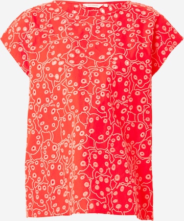 T-shirt 'Nahkol Rentukka' Marimekko en rouge : devant